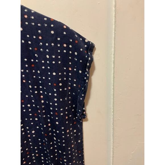 Armedangels Armed Angels dress polka dots midi loose fit dress in EUC sz M - Picture 5 of 9